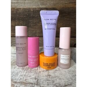 Glow Recipe 5-Piece Mini Travel Bundle‎ Set